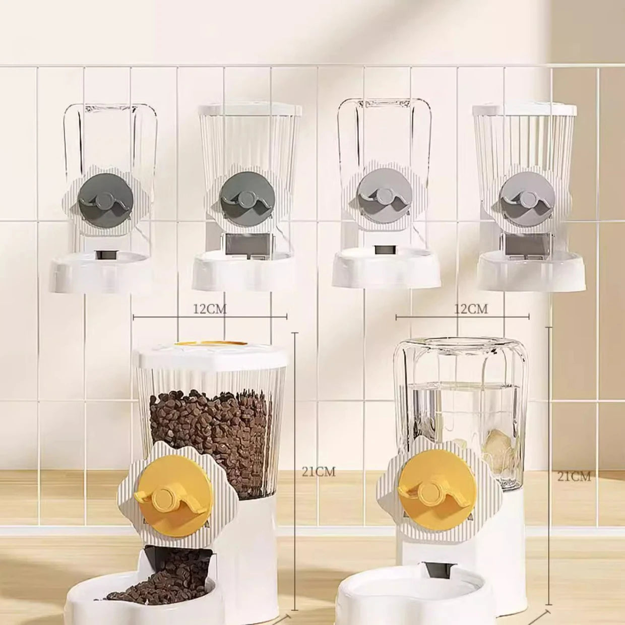 Pet Care Feeder & Water Station