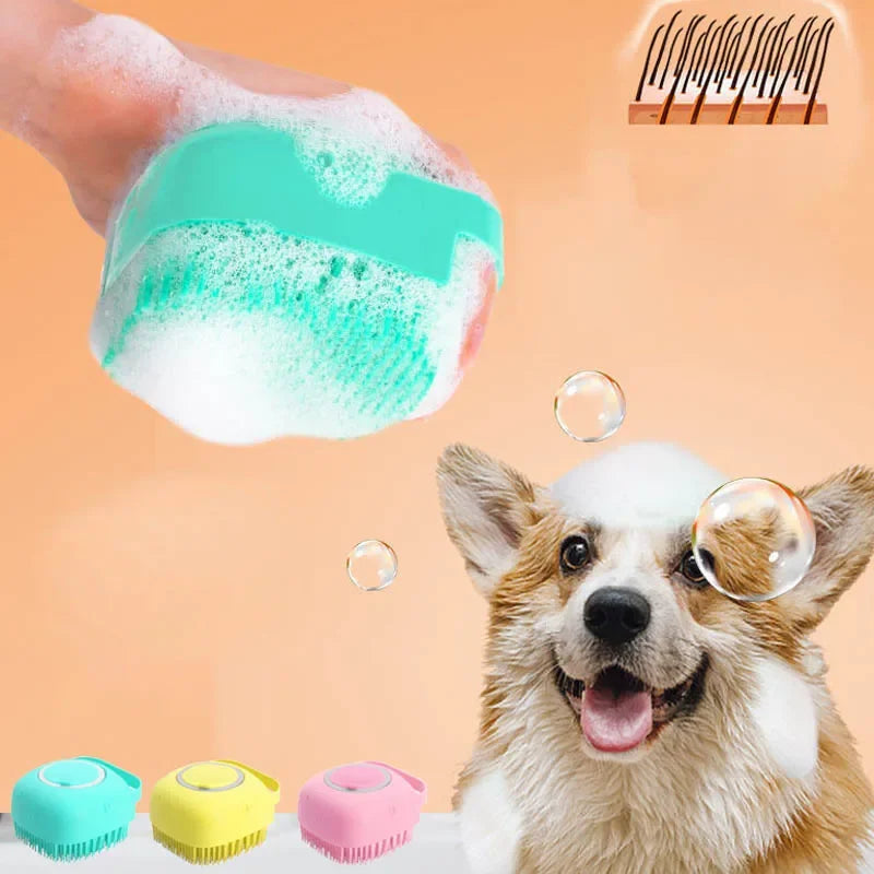 Gentle Pet Bath Gloves