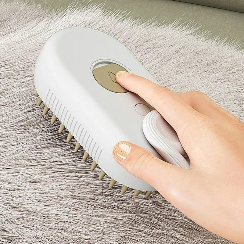 Cozy Cat Steam Brush