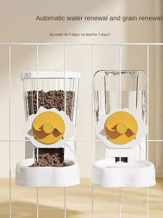 Pet Care Feeder & Water Station