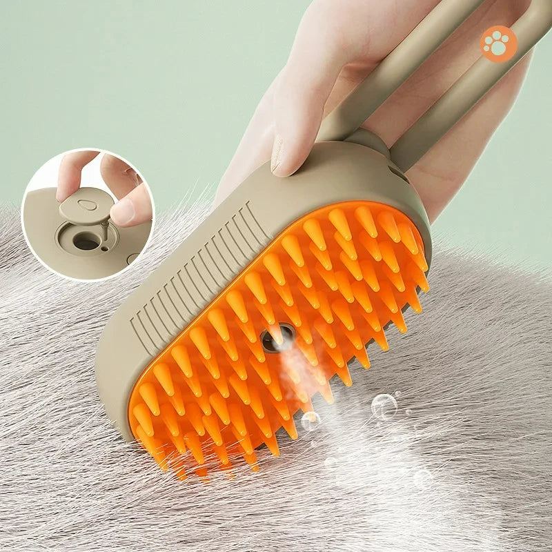 Cozy Cat Steam Brush